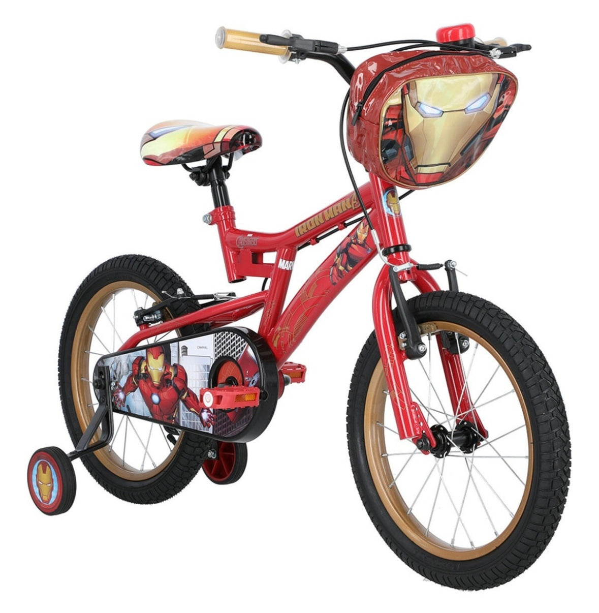 Bicicleta infantil Iron Man Aro 16 Lahsen