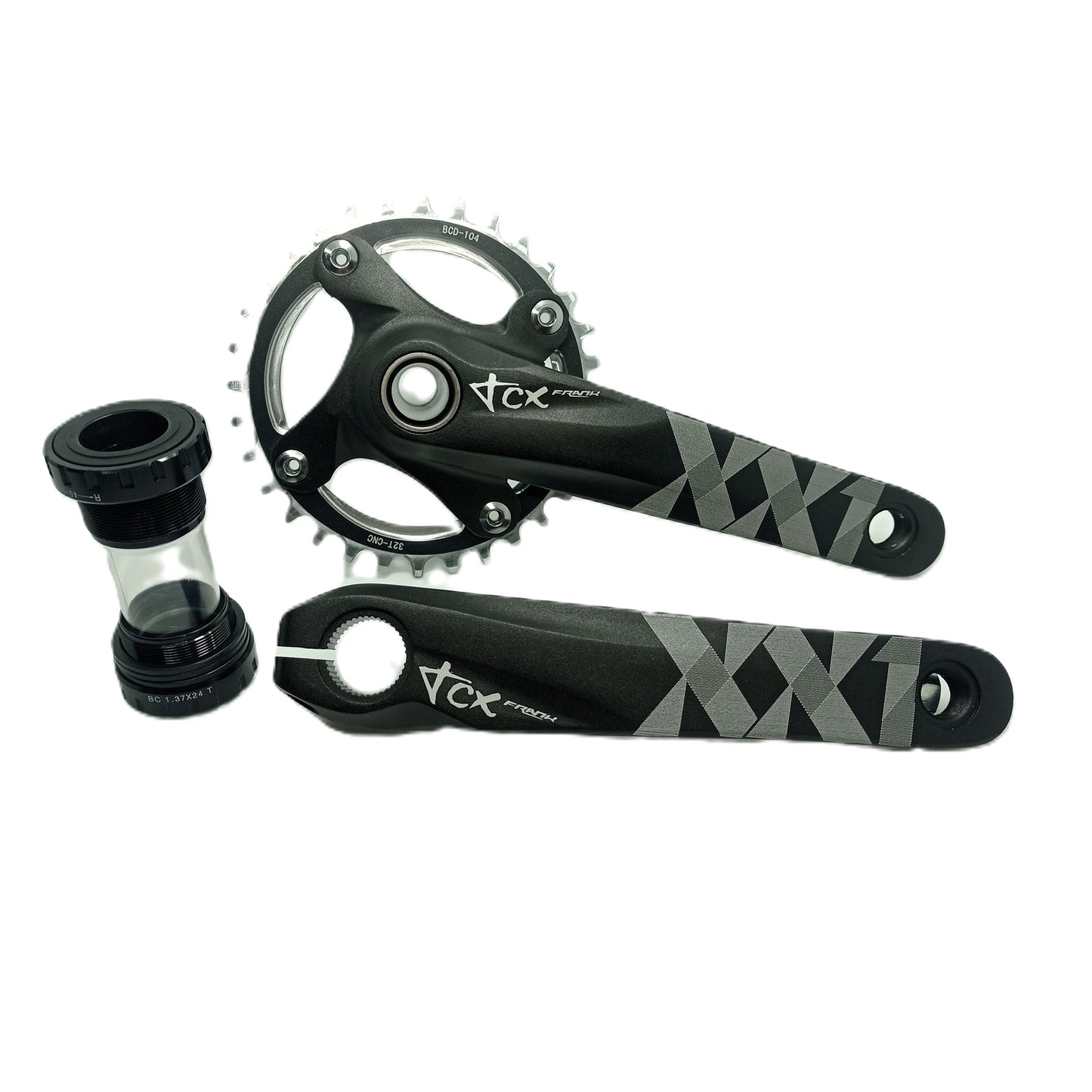 Volante Eclipse Monoplato Integrado con motor 32 Dientes