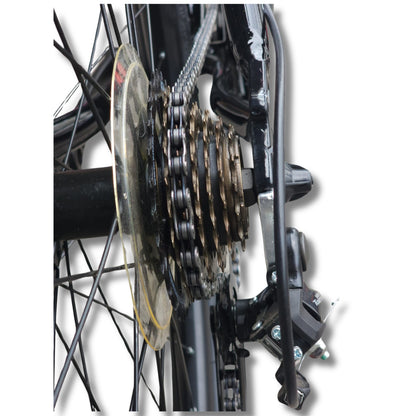 Bicicleta Lahsen XT9001  Aro 26 Negra
