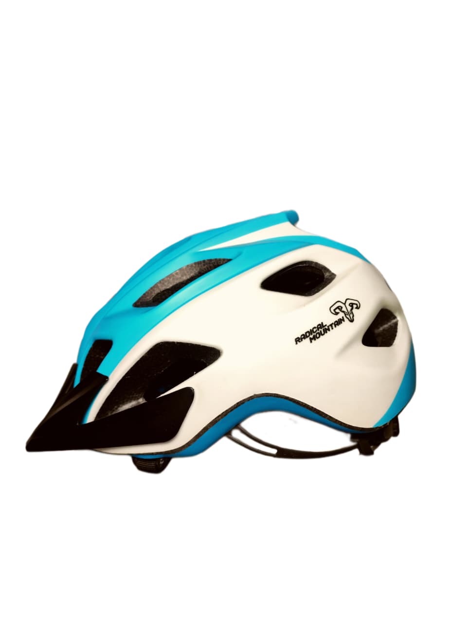 CASCO MTB RADICAL MOUNTAIN CELESTE/BLANCO