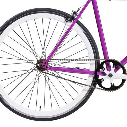 BICICLETA URBANA FIXIE LAHSEN ARO 28/700 MAGENTA